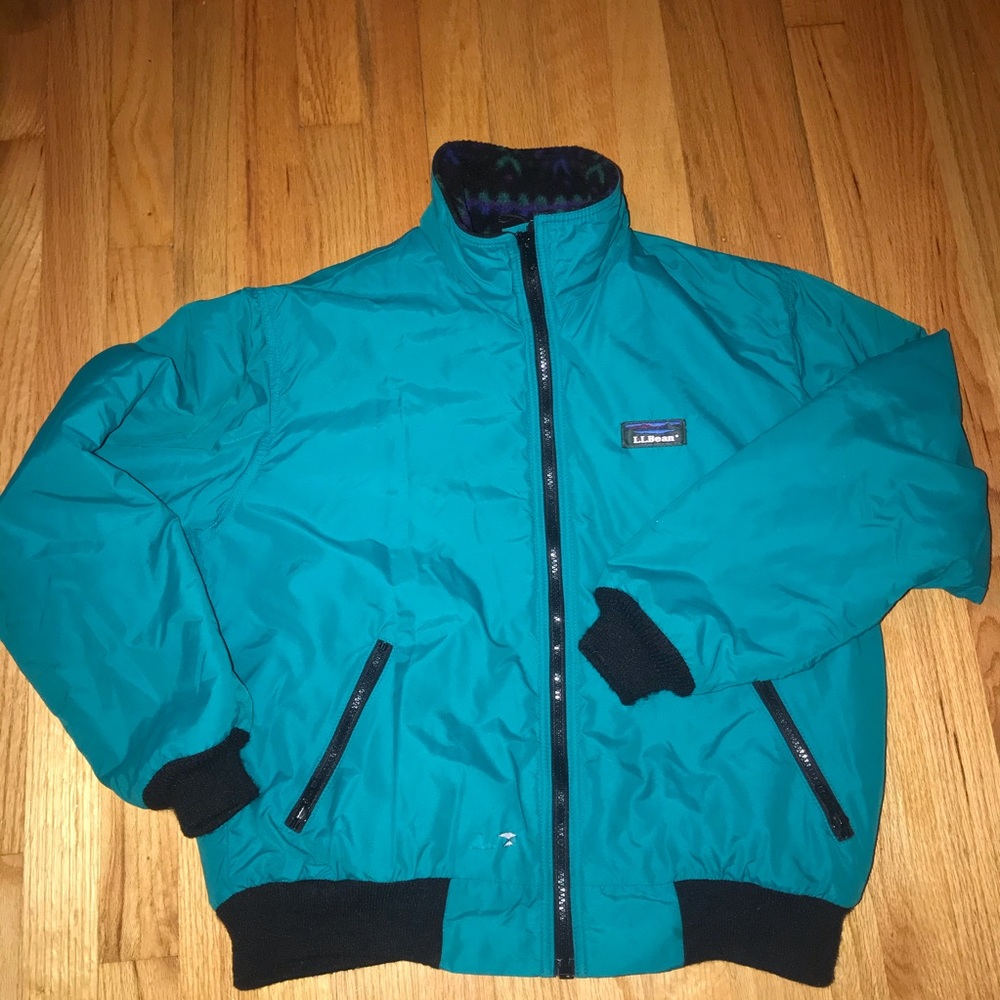 Vintage L.L. Bean Warm-up Jacket Size Small